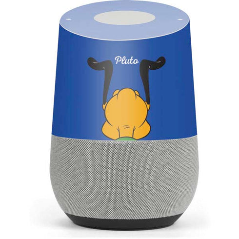 Disney Friends Pluto Backwards Google Home Skin